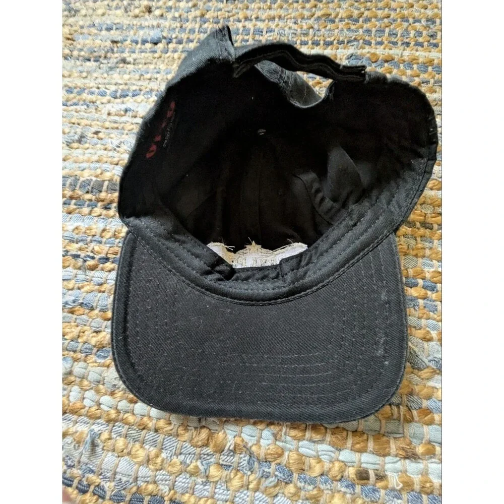 Derryl Perry Black Western Cowboy Hat Adjustable Country Concert Rodeo